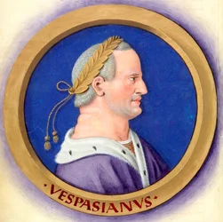 Description of the Twelve Caesars with Their Figures 10-Vespasian